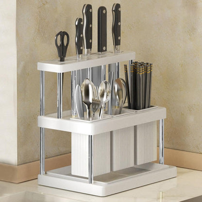 Organizador Multifuncional de Cuchillos y Cubiertos – Estilo + Orden en tu Cocina