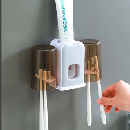 Soporte y Dispensador Automático de Pasta Dental